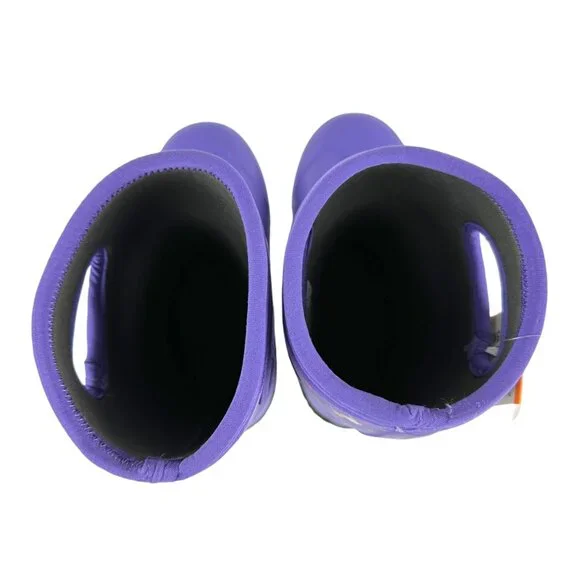 BOGS Grasp Pegasus Youth Size 4 Classic Waterproof Snow Boot Purple Unicorn NEW